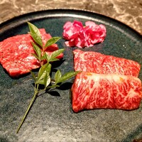 北新地焼肉 きらく - 神谷商店　神のハラミ、サガリ
