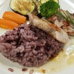 キッチン ブルー グローブ - これも分厚いです