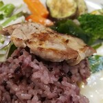 キッチン ブルー グローブ - 最後の豚ヒレ肉ソテー