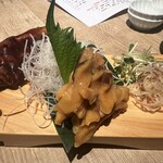 吟醸マグロ - ホヤの刺身