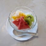 雅秀殿 - デザートの杏仁豆腐