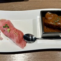 焼肉あきら - 肉寿司とタンシチュー