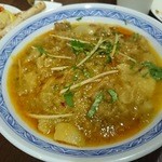 大阪ハラールレストラン - シャルジャムゴーシュト（蕪＆マトン）