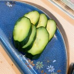 割烹 むら山 - 女将さんの糠漬け