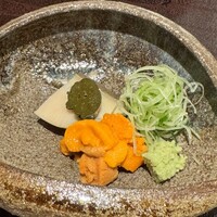 北新地はな柳 - 徳島県産黒鮑とうに