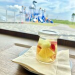 あがの酪農カフェ - ほぼフルーツゼリー