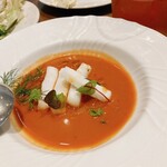 VOLLON - アオリイカとガスパチョ