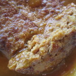 オリエンタルカレー - 熱々で大判のバーグ