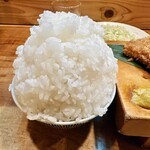 とんかつ紅の豚 - ご飯大盛