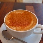 ワンルームコーヒー - ラテにシナモン！超美味しい！