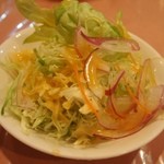 レストラン ツジタ - サラダのドレッシングは自家製