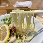 開運橋通 ふじ原 - モチモチの平打ち麺