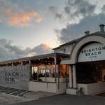BRIGHTON BEACH HOTEL - 夕日に沈む〜レストラン
