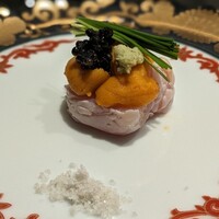 焼鳥 天赦 - ◆信玄鶏の鶏わさ