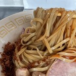 麺処 おぐら - 夢王(たまご)混ぜ絡みあげる