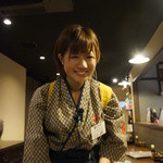 ゆるり。 酒槽 - 山口百恵ちゃん、もとい、由恵ちゃんです。いろいろ気が利き、いい子です。