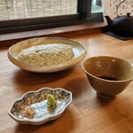 季より - お塩で半分、お汁で半分、いただきました