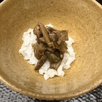 赤坂おぎ乃 - 牛蒡のきんぴらご飯