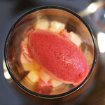 リベルターブル - ランチコース 6600円 のサラダ