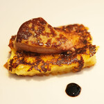 リベルターブル - ランチコース 6600円 のフォアグラ