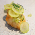 リベルターブル - ランチコース 6600円 の鱧