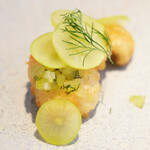 リベルターブル - ランチコース 6600円 の鱧