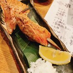 串焼炉端 三代目 巌流 - 金目鯛原始焼き