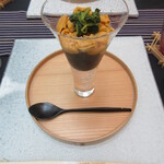 日本料理 TOBIUME - 磯野 黒素麺