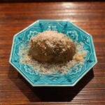 薪鳥新神戸 - ささみのとりぶしをかけたマッシュルーム