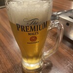 焼肉はるくん - 生ビール