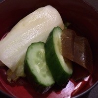 つきじ宮川本廛 - 白菜/きゅうり/奈良漬け