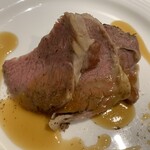 山ノ洋食屋 ざびえる - ローストビーフ