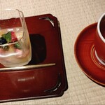 武作 - 水菓子と焙じ茶