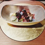 250351270 - メジマグロと甘エビと地元野菜