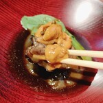 武作 - 和牛頰肉の山椒煮込み　WAKE UP