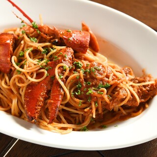 モロの味「オマールエビのトマトソーススパゲティ」