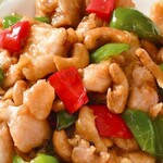 カシューナッツ鶏肉炒め