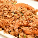 蝦のサンショウ唐揚げ