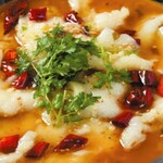 魚肉の四川風煮込み
