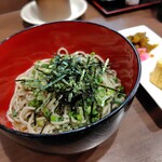 串揚げ 喰い切り料理 なかやま - 日替わりランチ何故かそばが出てきた