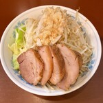 らーめん 陸 - 豚Wヤサイ背脂