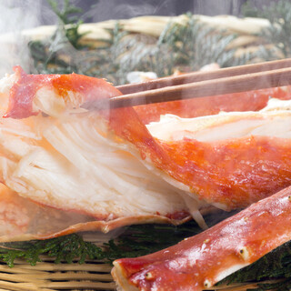 上質な北前蟹やタラバ蟹が魅力◆旨味そのまませいろ蒸しで満喫