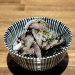 酒肴場 屯 - 【本日限定】どんちっちアジタタキ丼¥350