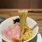 酒肴場 屯 - ツルパツ細ストレート麺