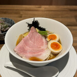 酒肴場 屯 - 【夏季限定】冷やしらぁ麺 がごめ昆布水×煮干出汁¥1200、【限定】どんちっちアジタタキ丼¥350