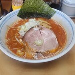 北海道ラーメン 赤レンガ - オロチョンラーメン5辛ദ്ദി ˃ ᵕ ˂ ) ‹"ｰᵎᵎ