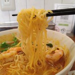 ピーマイ - トムヤムクンらーめん 1000円 中華麺