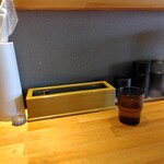 麺家 たけ田 - 卓上