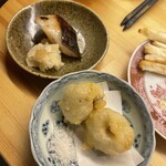 京の立酔処　雑古や - 銀だら西京焼、穴子天ぷら