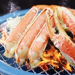 【焼きズワイ蟹】＜1人前＞
